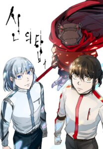 Collage of covers from the top 9 manhwas like eleceed, featuring Tower of God
